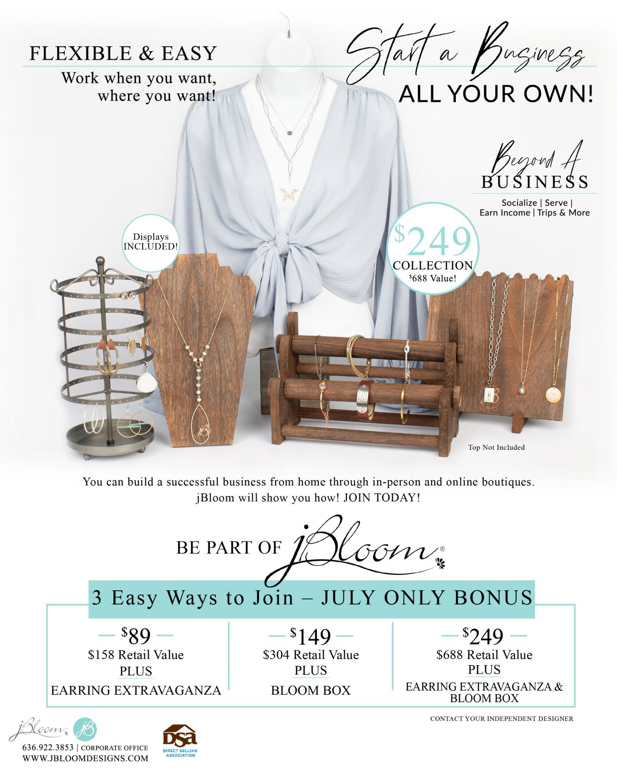 jBloom Bulletin JBloom Designs