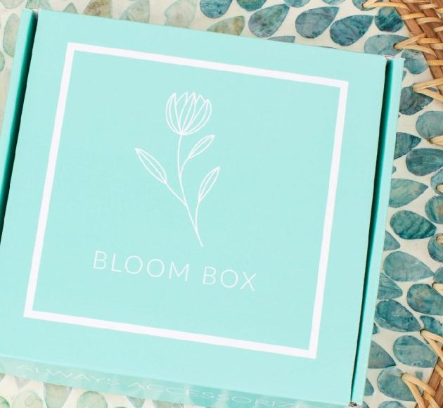 The teal jBloom Bloom Box